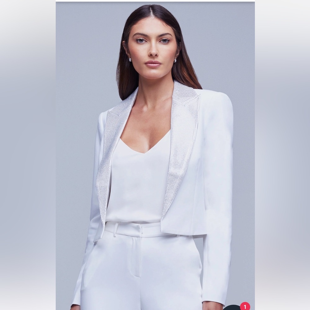 L’AGENCE Jen Rhinestone Blazer